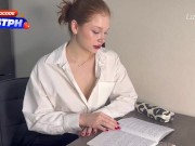 Необычно подкатила к моему репетитору и мы потрахались на кухонном столе - Screenshot 2 of 16 - Redhead