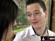 Naughty Mature Stepson Receives Hot Cumshot In Face 3/16