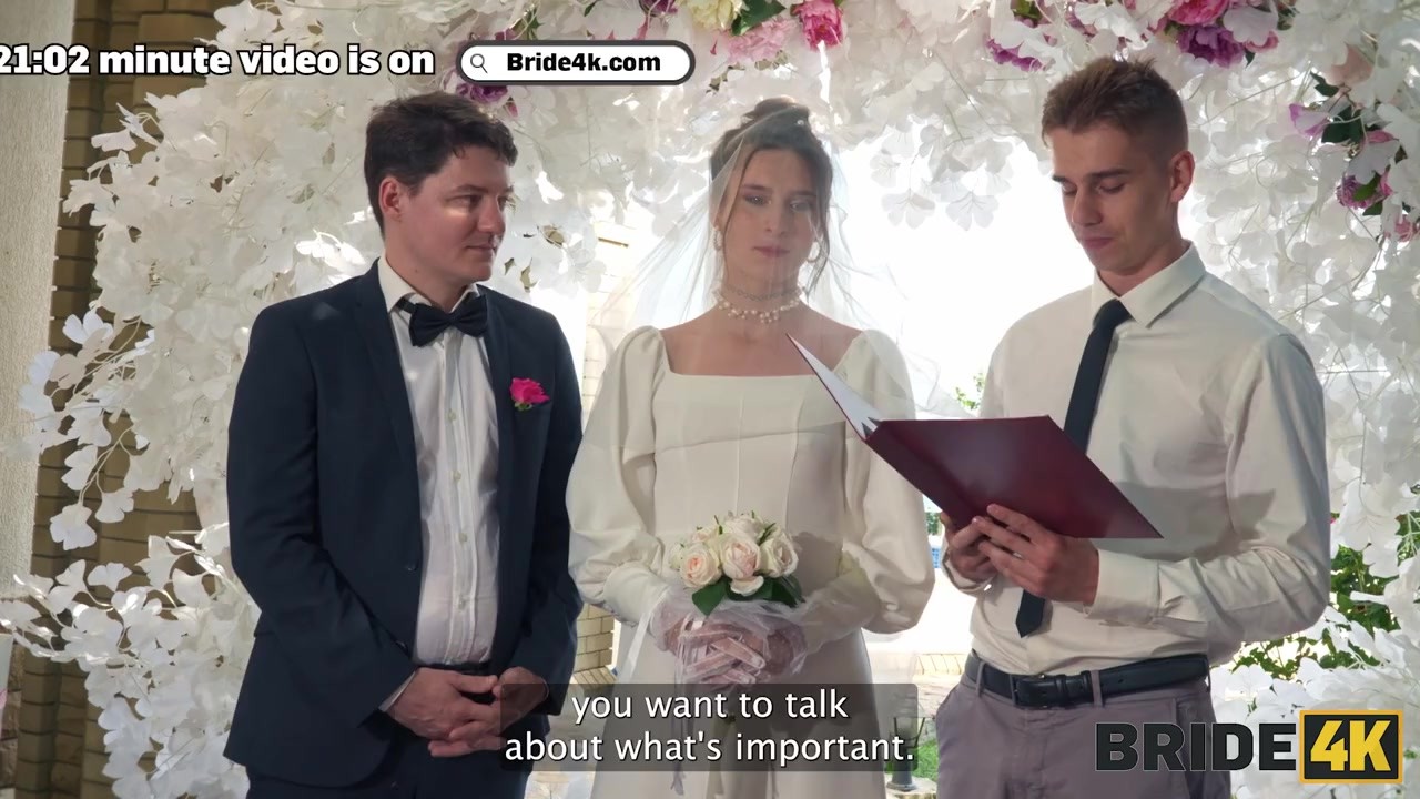 BRIDE4K. A real wedding anal fuck, Bride was nailed by a toastmaster - Free Sex Video - RedTube