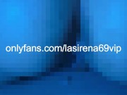 Sloppy Blowjob For My 10" Dildo