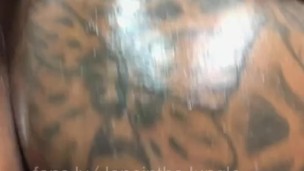 Janeinthejungle rides dildo and creams