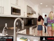 DEVILS FILM - Wild Couple Casually Fuck During A Conversation In Front Of Their Friend 5/16