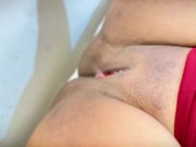 Arabian Muslim MILF Beautiful Stepmom self fucking with sex toy 16/16