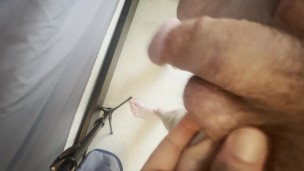 I can spray cum five feet! Watch me do it