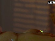 Halloween Themed Massage Turns Into Sensual Sex for Blonde - LETSDOEIT 7/16