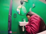 Schoolgirl Sucks Dick At The Gloryhole 9/16