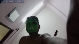 Indian man nude excercise