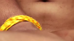 Indian man with juicy pink dick