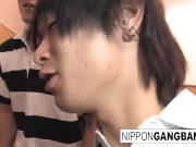 Sexy Japanese Teenager Loves Taking on the Entire Team 3/16