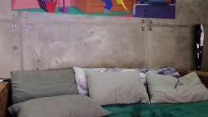 Red Haired Babe Sucks Dildo While No One Is Home