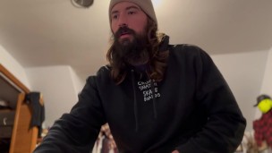 Quick Jerk Off Cum on Chest