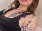 Hot Canadian Blonde Eden Ivy Deepthroat Rimjob and cum in mouth - Vertical POV  Blowjob 6/16