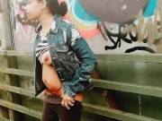 NEW YORK CITY BIKE TRIAL WALKING NUDE PUBLIC PARKS