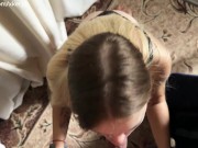 STEPSISTER CAME HOME AFTER PARTYING AND ASKED BRO TO UNDRESS HER, DRESS SOAKED IN CUM 10/16