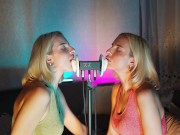 ASMR Amazing Double Ear Licking by Elsa 6/16