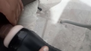 masturbation with anal toy