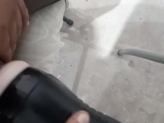 masturbation with anal toy