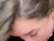 Backstage Blowjob during Anal Toys Solo with Hot Tattoo Teen Eden Ivy - Vertical POV 11/16