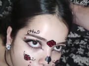 O Wellington Prado recebeu um boquete profundo no pau grande cheio de veias e lambuzou meu rosto 6/16