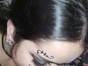 O Wellington Prado recebeu um boquete profundo no pau grande cheio de veias e lambuzou meu rosto 9/16