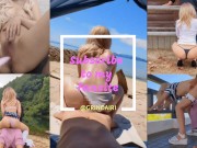 「もっともっともっとおまんこ激しく突きまくってぇぇぇ！！！」多目的トイレで激しくセックスするカップルの喘ぎ声が外の通行人に聞こえるほど大きくて痛々しい