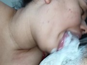 pov creampie amsr, i really love sucking all the cum out of a dick and of balls🍆🥛🥛⚽️⚽️🥛🥛💦😵🥹