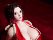 Mai Shiranui Mini Doll gets Dick!