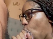 🎊 She can suck peanut butter through a straw 🏆 Bj and cum swallow