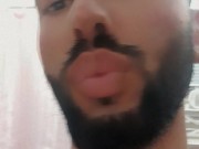 BIGGEST LIPS ON THE PLANET HOTTEST BOY OF USA BEVERLY HILLS HUGE 10 INCH BLACK COCK