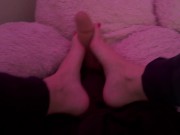 Artemisia Love Solo Foot Fetish POV Italian Milf Dildo FootJob FULL VIDEO ON OF 10/16