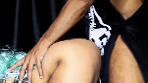 I WENT WITH MY STEPSISTER TO A HALLOWEEN COSTUME PARTY AND WE ENDED UP FUCKING