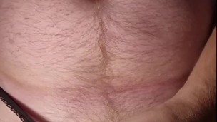 Man Wanking in Panties