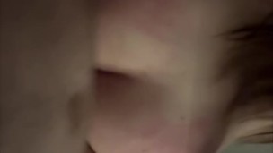 Naughty college girl getting dominated over and over again.