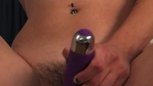 MILF Riding Slippery Dildo