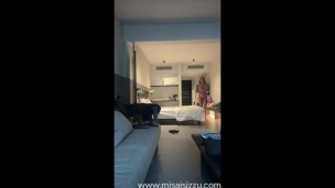 The girl in the office could be hiding anything