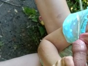 Public human urinal - Piss in mouth for toilet slut 9/16