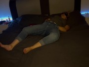 Selbstbefriedigung Augen verbunden Orgasmus Stöhnen Klitoris reiben Clyde um den Vertand bringen 11/16