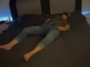 Selbstbefriedigung Augen verbunden Orgasmus Stöhnen Klitoris reiben Clyde um den Vertand bringen 14/16