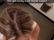 I Fucked His Cheating Girlfriend in a Public Gym On Snapchat - Veessasbutt 4/16
