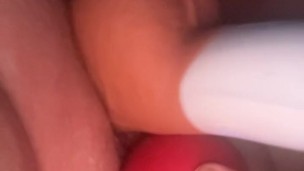 Dildo and rose combo part 3