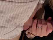 Française suce une bite après le resto 👅 ça dérape en baise et sodomie 🔥🍆💦 3/16