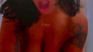 Horny Milf vampire fucks sex doll squirts