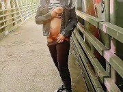 NEW YORK CITY OUTSIDE PUBLIC SOLO FEMALE COSPLAY WALKING NUDE