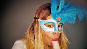 Cute milf plays like a cock-hungry slut with a dildo in her mouth