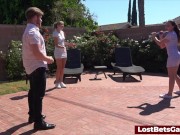 A nice hot day by the pool with a group of 3 good friends 4/16