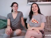 Ersties - Hot Lesbian Friends Take Turns Pleasuring Each Other 2/16