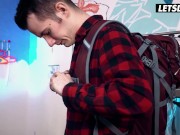 Shy Guy Gets Lucky With Gorgeous Russian Model Marilyn Crystal - LETSDOEIT 1/16