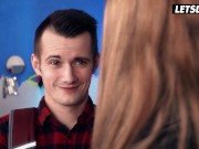 Shy Guy Gets Lucky With Gorgeous Russian Model Marilyn Crystal - LETSDOEIT 2/16