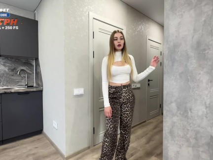 "He Won't Hear!" - Hot Stepmom Stepson Quick Fuck While Husband/Dad In Bathroom