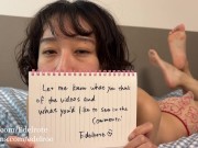 Amateur Japanese who masturbates her clitoris with a vibrator and comes. 16/16